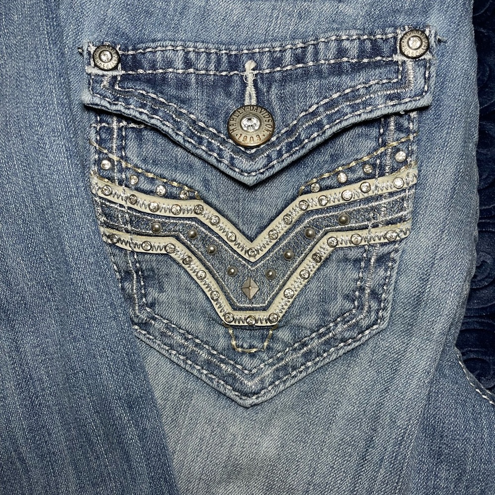 Harley Davidson size 4 bootcut